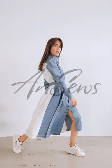 Выкройка Платье-Рубашка Верона