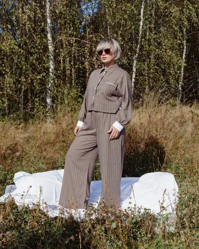 Выкройка Брюки Кальпе